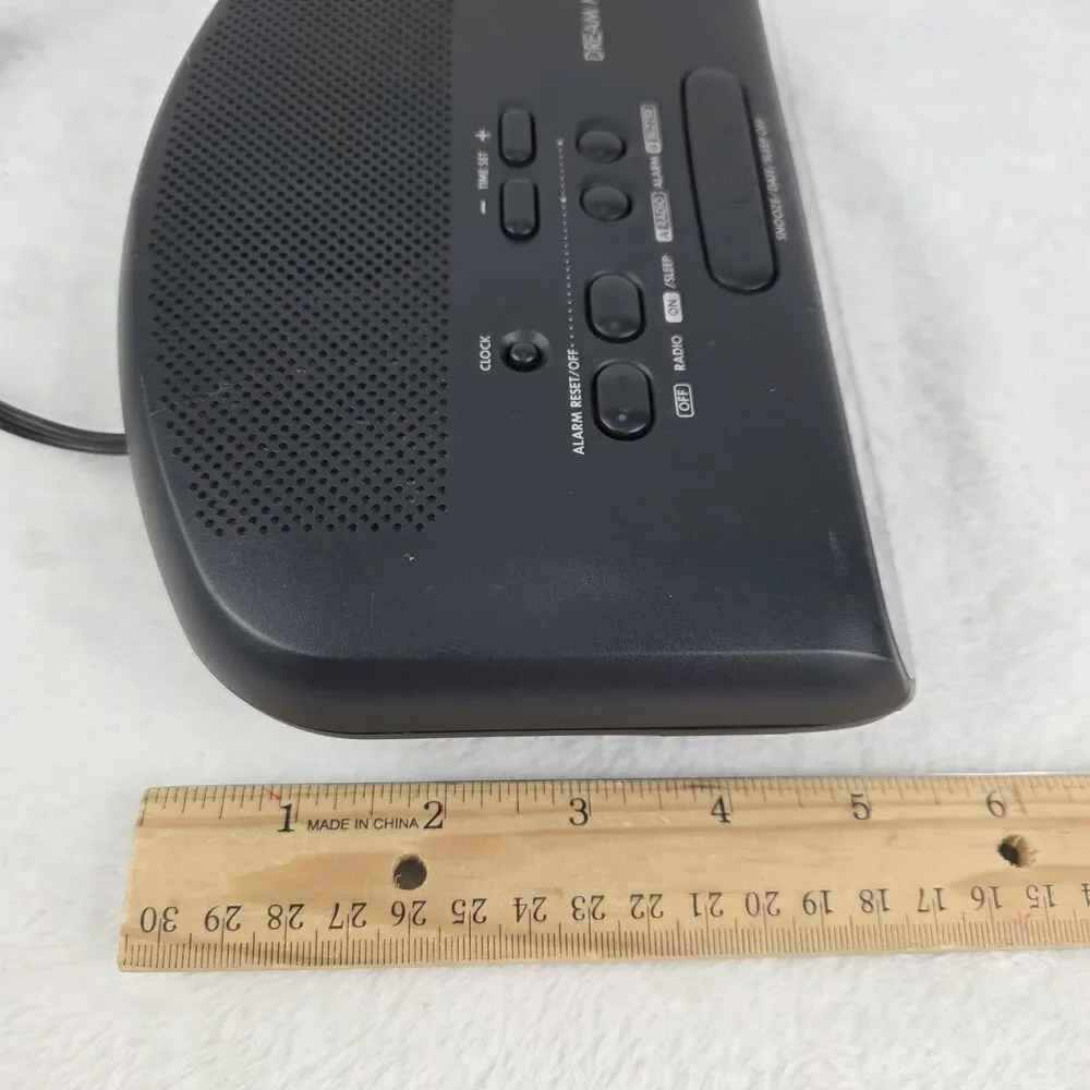 Vintage Sony Dream Machine ICF C370 Alarm Clock Radio Dual Alarm FM AM Tested